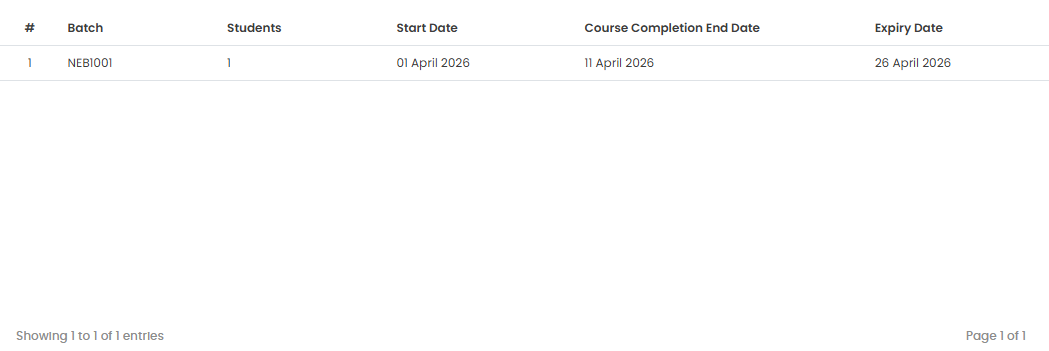 course images
